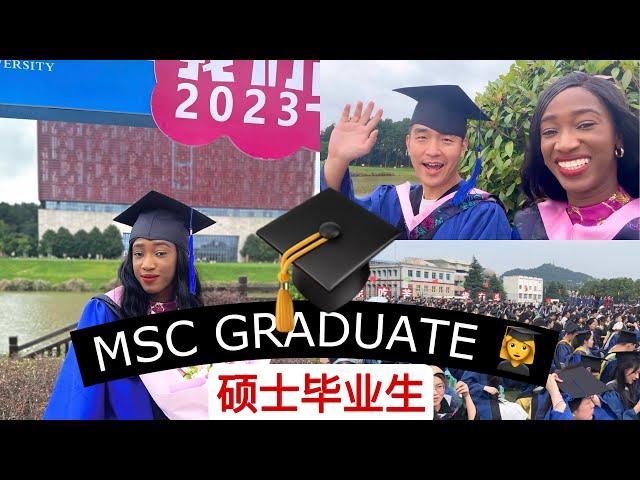 I AM FINALLY DONE WITH MY MASTERS IN CHINA  | GRADUATION CEREMONY‍