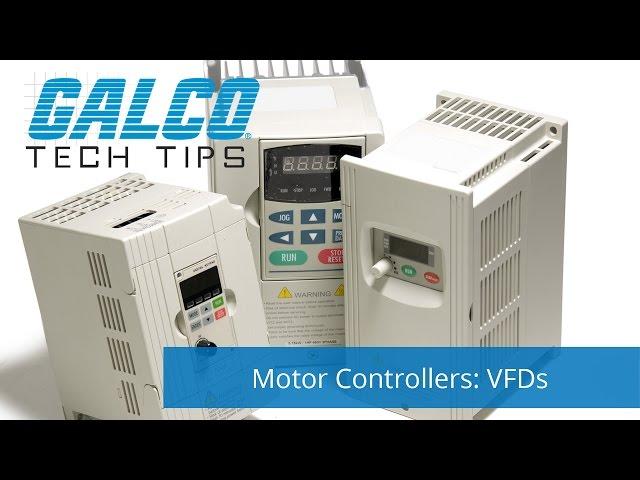 Starting a Motor with Variable Frequency Drives  - A GalcoTV Tech Tip | Galco