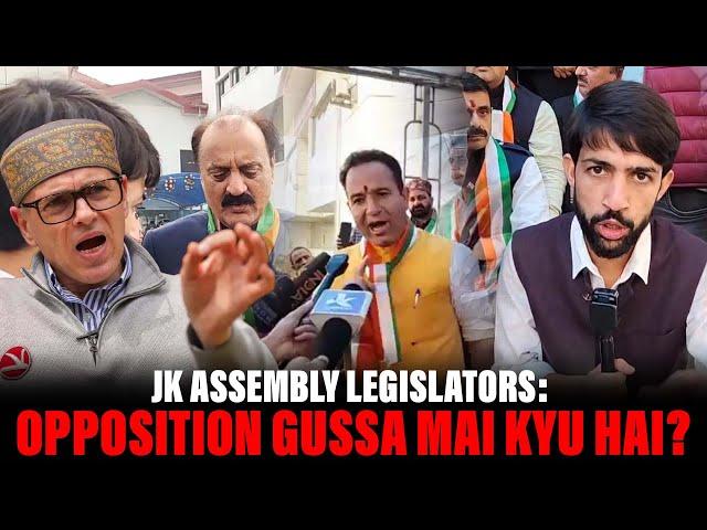 Exclusive interview with JK Assembly legislators #opposition Gussa mai Kyu Hai