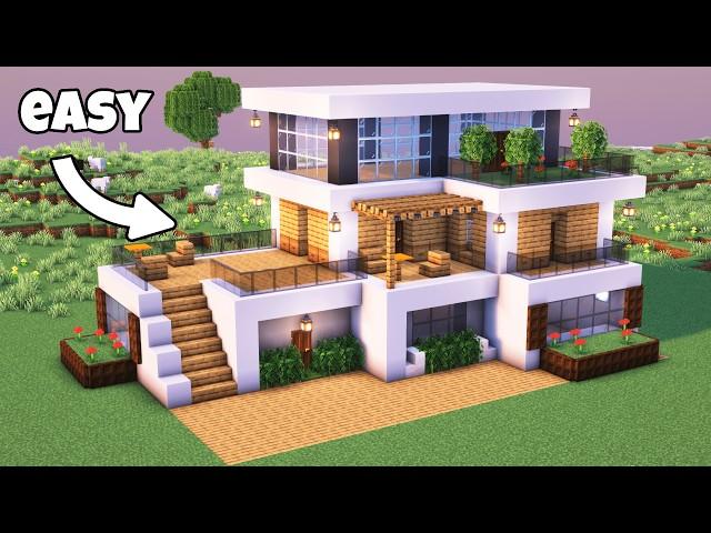 Minecraft Ultimate Modern House Tutorial️