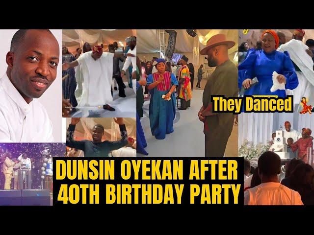 Dunsin Onyekan 40th Birthday After Party  Mercy Chinwo, Chioma Jesus Danced Like David - See Video