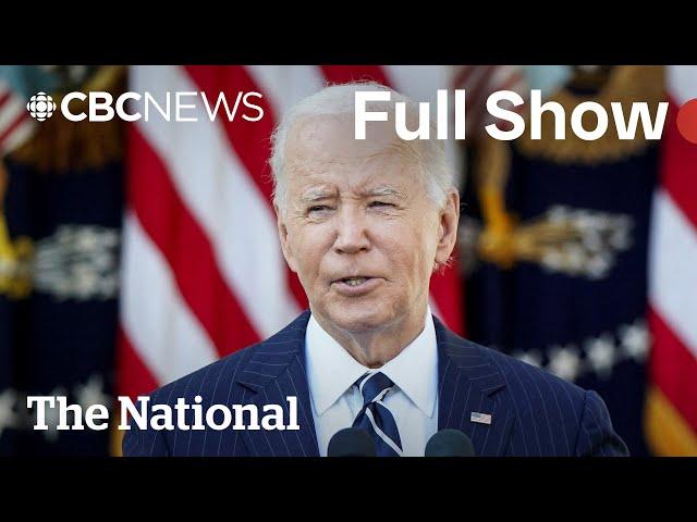 CBC News: The National | Biden vows peaceful transfer of power