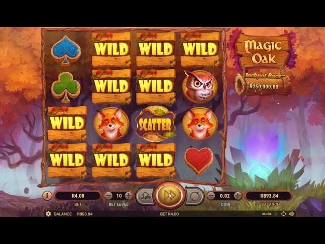 MAGIC OAK SLOT - CHASING FEATURES - SPINA ZONKE