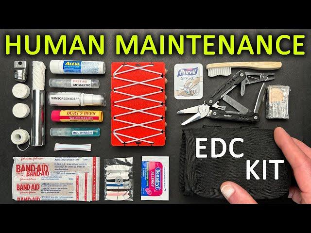 The Human Maintenance Kit in a Mini EDC Pouch : Would This Organizer Work In Your Everyday Carry?