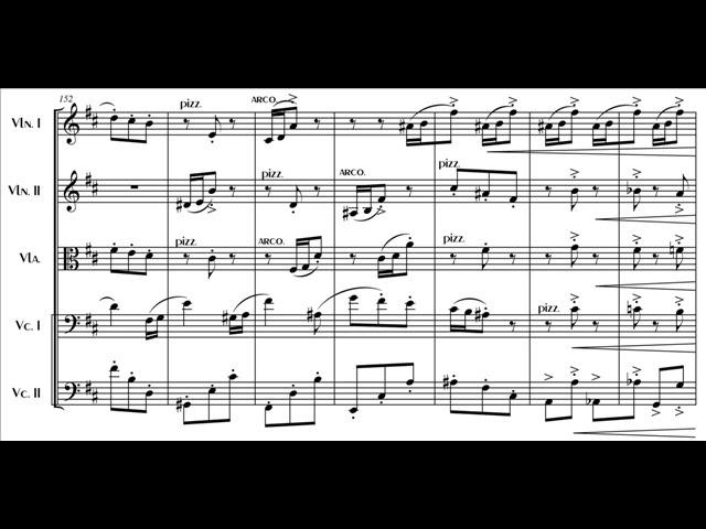 George N. Gianopoulos - Quintet for Strings, Op. 22 (2011) [Score-Video]