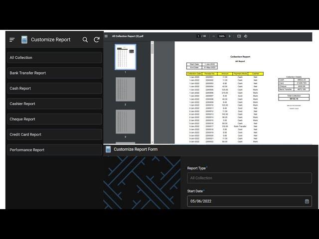 How To Generate a Customize Report and Download in PDF Appsheet