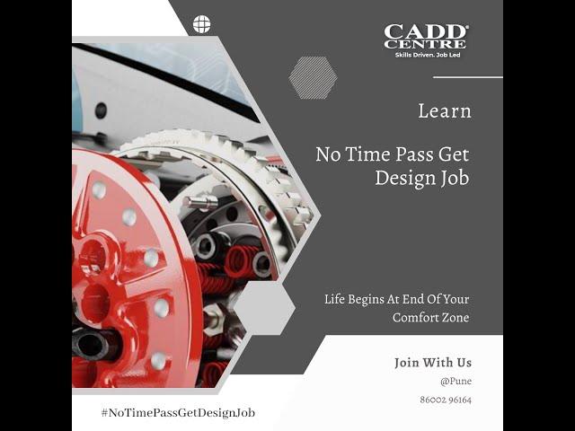 Learn at Cadd Center and get Design Job