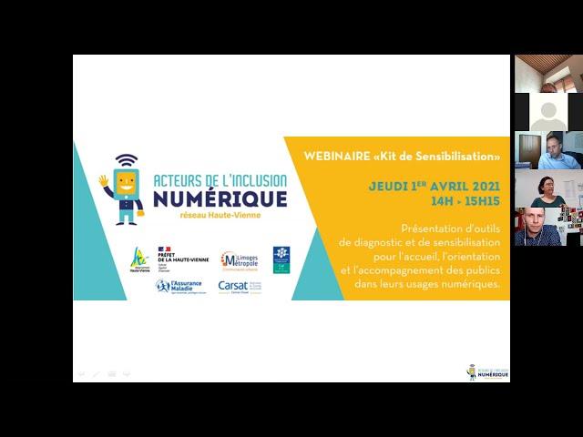 "OUTILS DE DIAGNOSTIC DES PUBLICS" - Les Jeudis de l'Inclusion Numérique en Haute-Vienne #1