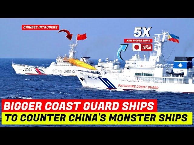 Philippines  will Acquire MORE AND BIGGER COAST-GUARD SHIPS to Counter China's Monster SHIP