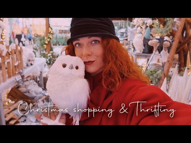 Come Christmas Shopping & Vintage Thrifting With Me 