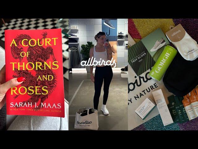 First impressions of ACOTAR + going to a brand event! | Vlog