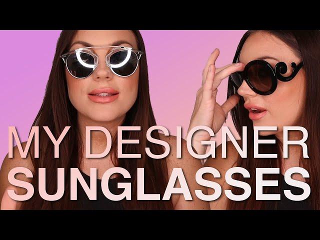 MY ENTIRE DESIGNER SUNGLASSES COLLECTION - GUCCI, CELINE, DIOR, FENDI & MORE!