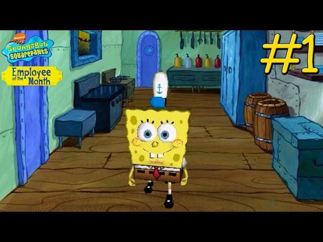 SpongeBob SquarePants: Employee of the Month - PC Walkthrough Gameplay Chapter 1