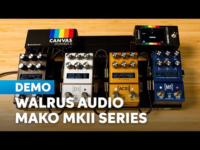 Walrus Audio Mako MKII Series Demo with Colt Westbrook and Chavez Soliz