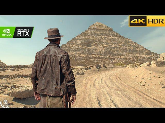 Indiana Jones - THIS GAME IS A VISUAL MASTERPIECE | RAY-TRACING Ultra Realistic Graphics Gameplay