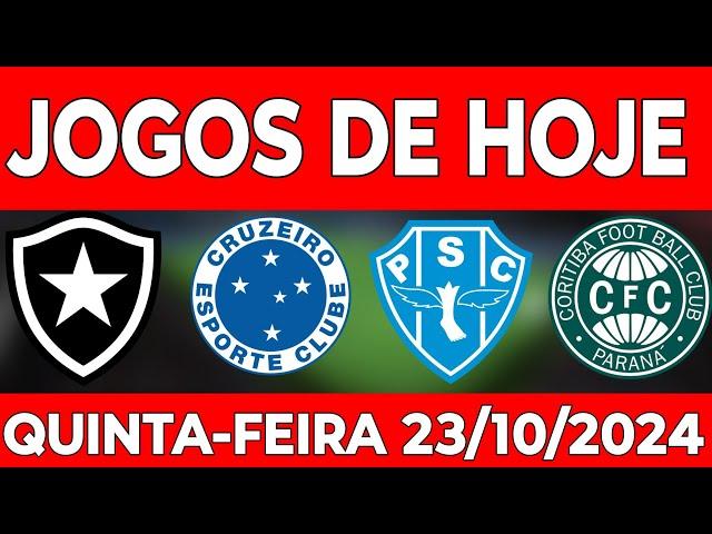 JOGOS DE HOJE | LIBERTADORES 2024 | jogos BRASILEIRÃO 22/10/2024