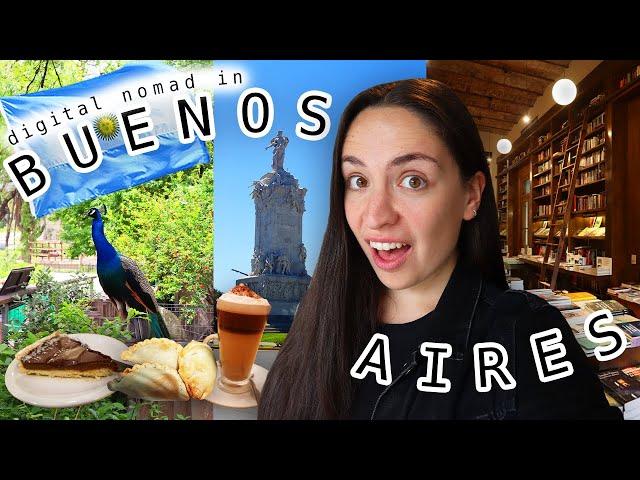 WHY ARE DIGITAL NOMADS MOVING TO ARGENTINA?  palermo, buenos aires vlog