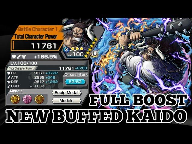 NEW BUFFED KAIDO GAMEPLAY | ONE PIECE BOUNTY RUSH | OPBR