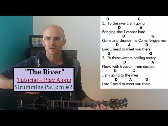 "THE RIVER" Tutorial + Play Along. Beginner Guitar Lesson. Henry Braun