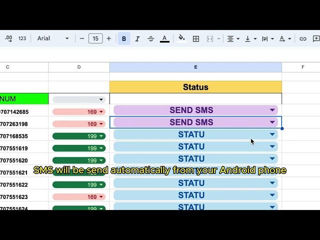 How to Send SMS from Google Sheets - Automatically
