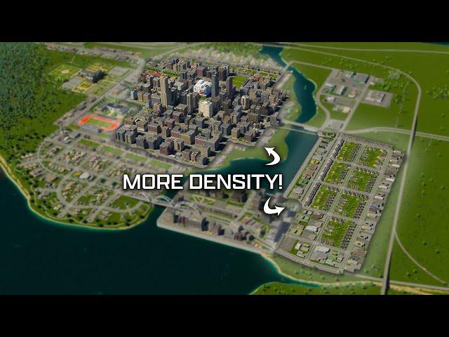 Expanding Our Cities Ceiling with High Density! + Building A University!