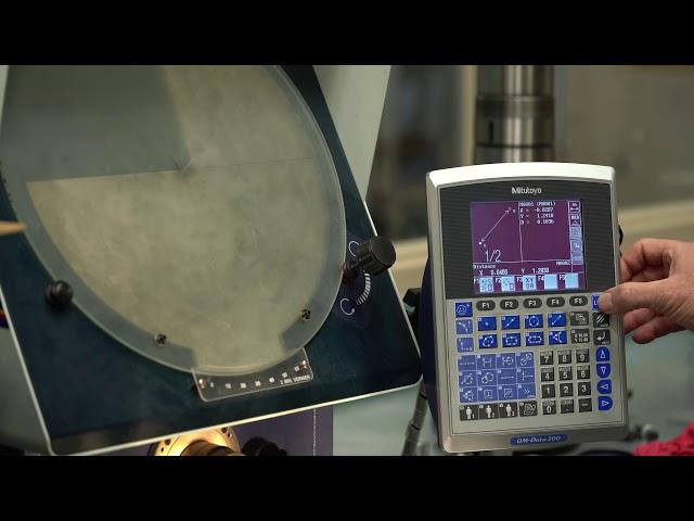 Mitutoyo Optical Comparator Basics- Davis Technical College