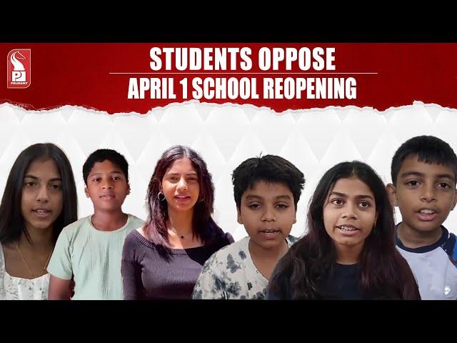 Growing Protest in Goa Against April 1 School Reopening! Students Speak Out | Prudent