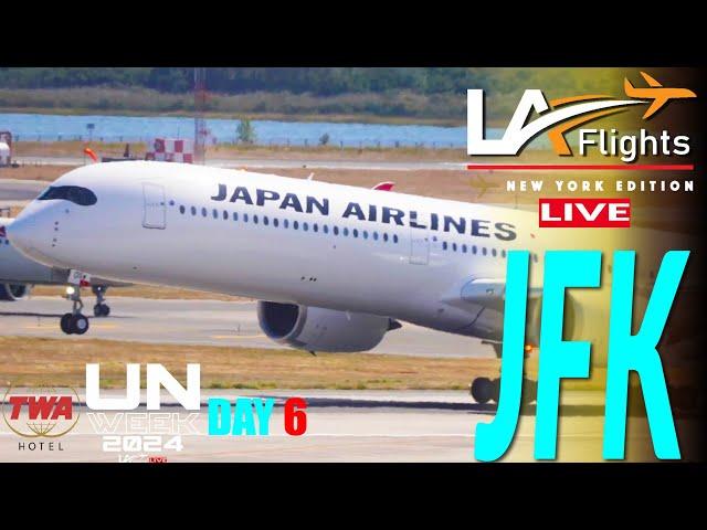 LIVE JFK: John F Kennedy Airport Action!  | UN WEEK Plane Spotting