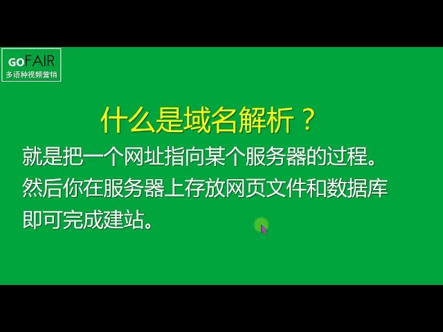 Gofair外贸独立站域名解析教程：A记录和CNAME的区别？