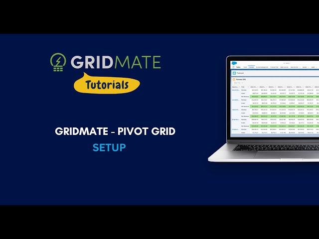 GridMate - FieldSet Pivot Setup