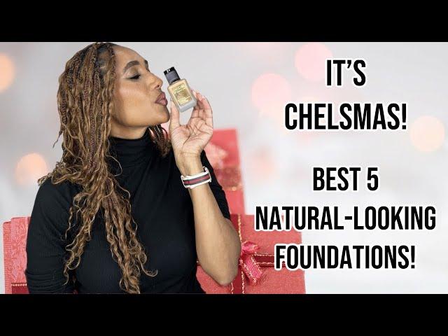 The Best Natural-looking Foundations For Flawless Skin! | Undetectable Foundations |  Day 1 Chelsmas