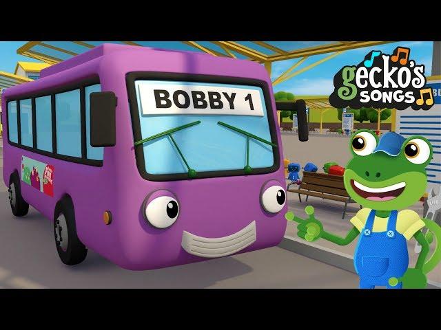 Bobby The Bus Song | Wheels On The Bus | Nursery Rhymes & Kids Song | Gecko's Garage | Drive The Bus