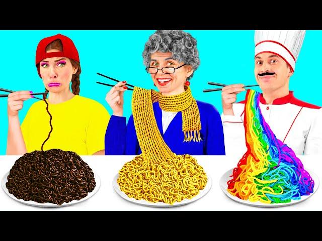 Ik vs Oma Koken Uitdaging | Epische Voedselstrijd PaRaRa Challenge