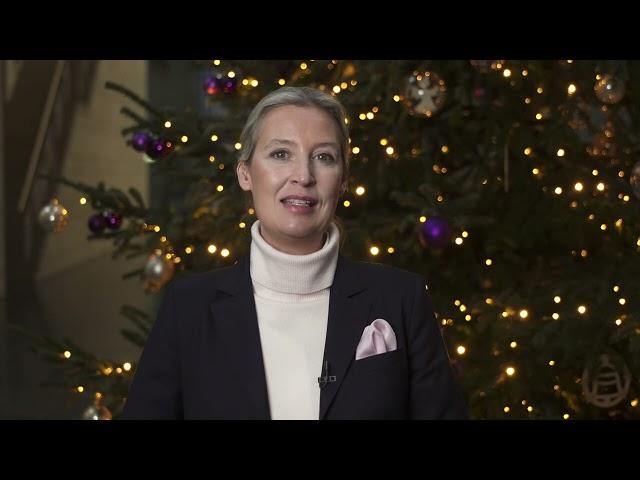  Alice Weidel warnt zu Weihnachten: "Deutschland steht am Abgrund!" 