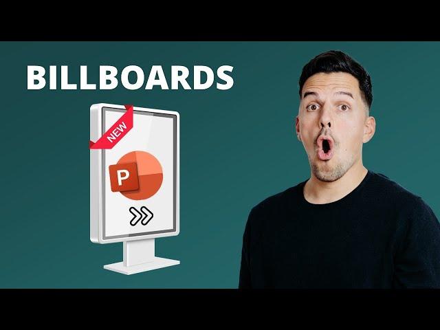 Dynamische Bilder in Infotafeln einfügen - PowerPoint Billboards