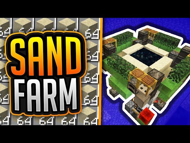 SAND FARM (74.000 Items/h) Tutorial  Minecraft 1.21