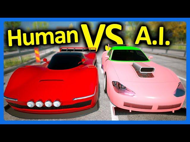 HUMAN vs AI - Who Can Build The Better Race Car in BeamNG?!?