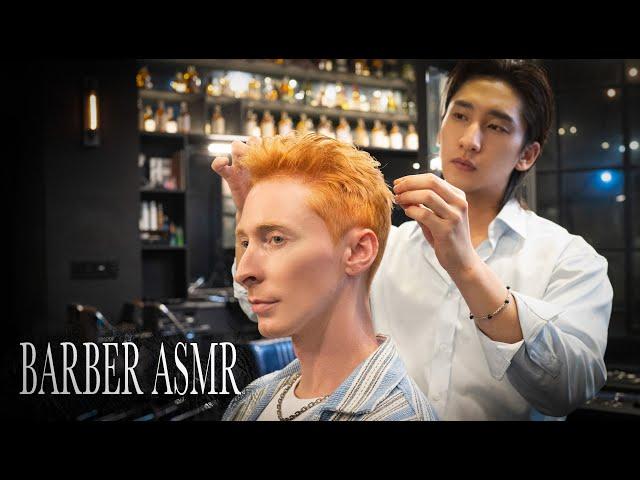 ASMR BARBER-ASMR haircut Hearing and Visual Stimulation comfort l  눈과 귀를 자극하는 편안함 리젠트컷 l판교 더레브 맨즈헤어