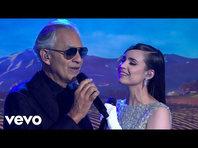 Andrea Bocelli - Moon River (Live on the TODAY Show) ft. Sofia Carson