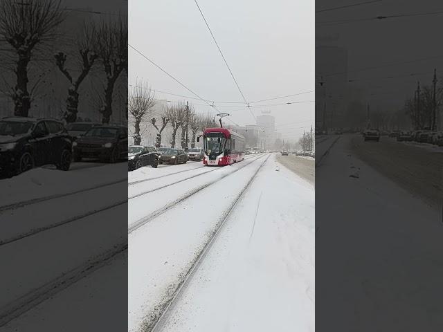 Пермь | Трамвай 5914. Маршрут 12 #пермь #трамвай