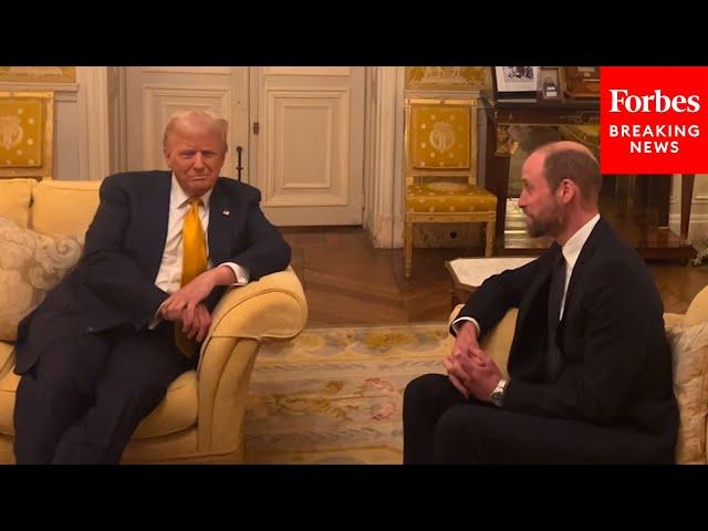 'Good Man, This One': Trump Meets With Prince William After Notre-Dame Cathedral Reopening