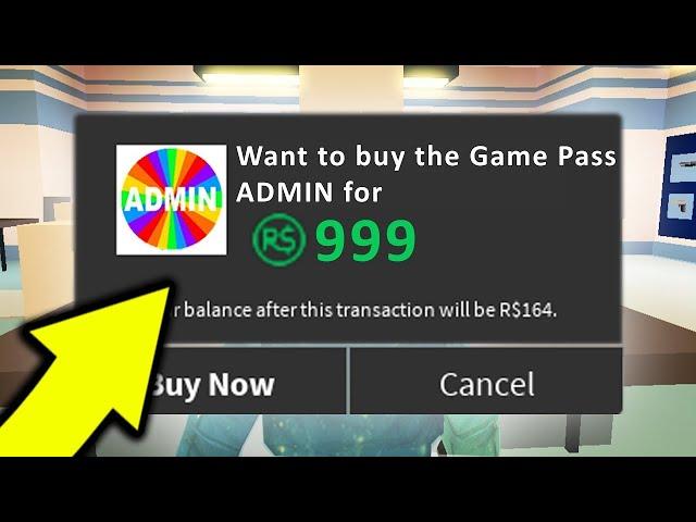 How To Make A Working Admin Gamepass On Roblox Studio! (STILL WORKS IN 2024!)