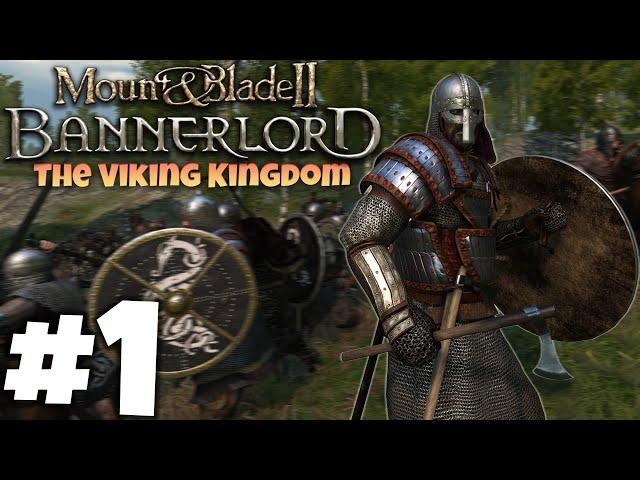 Mount & Blade 2: Bannerlord! - Part 1 - THE VIKING KINGDOM!