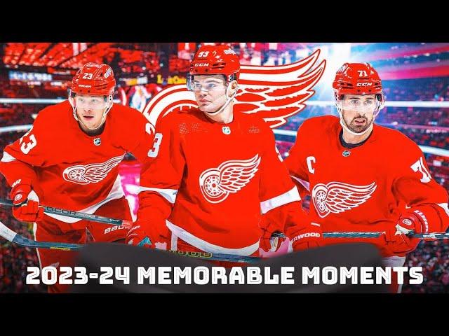 Memoreble Moments: Detroit Red Wings 2023-24 Season