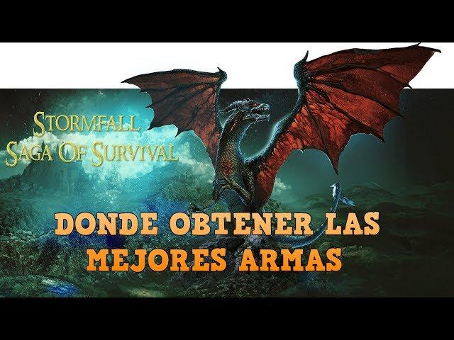 Stormfall: Saga of Survival. Donde conseguir las mejores armas.