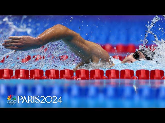 Bobby Finke wins 800m free at U.S. Olympic Trials, will defend his Tokyo gold in Paris | NBC Sports