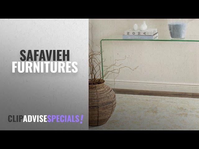 10 Best Selling Safavieh Furnitures [2018 ]: Safavieh Home Collection Ambler Clear Console Table