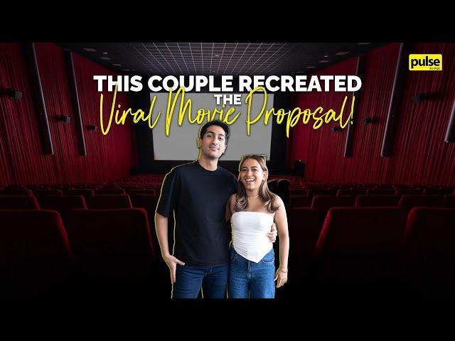 This Couple Recreated the Viral Movie Proposal!