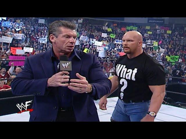 Stone Cold Surprise What? 1/3/2002