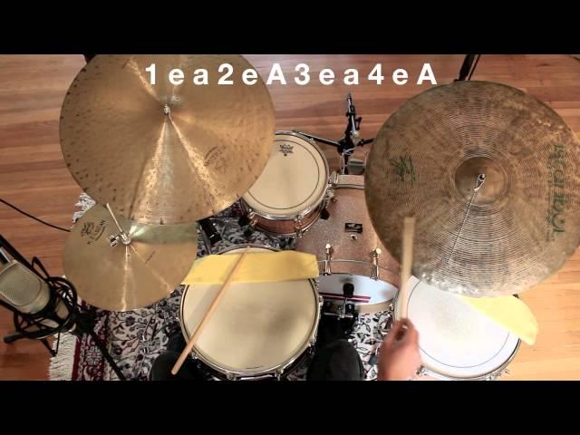 Drum Lesson - Introduction To Jazz Drumming  -  Part 1: The Basic Pattern